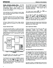 浏览型号MT9042CP的Datasheet PDF文件第6页