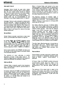 浏览型号MT9042CP的Datasheet PDF文件第8页