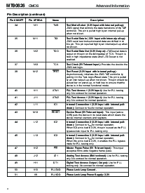 浏览型号MT90826AG的Datasheet PDF文件第4页