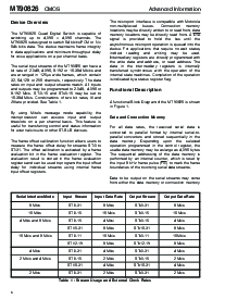 浏览型号MT90826AG的Datasheet PDF文件第6页