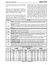 浏览型号MT9172AN的Datasheet PDF文件第9页