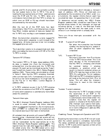 浏览型号MT9092AP的Datasheet PDF文件第11页