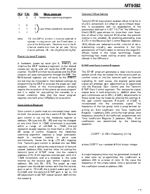 浏览型号MT9092AP的Datasheet PDF文件第7页
