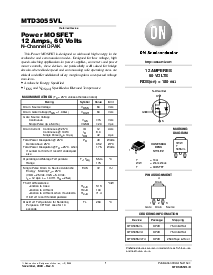 浏览型号MTD3055VLT4的Datasheet PDF文件第1页