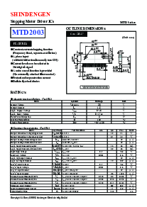 浏览型号MTD2003的Datasheet PDF文件第1页