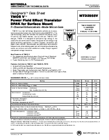 浏览型号MTD2955V的Datasheet PDF文件第1页