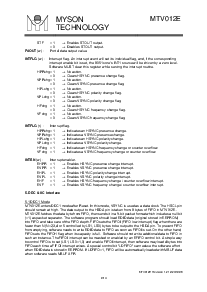 浏览型号MTV012E的Datasheet PDF文件第9页