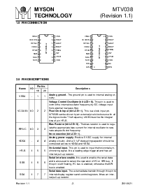浏览型号MTV038的Datasheet PDF文件第2页