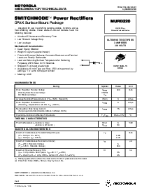 浏览型号MURD320的Datasheet PDF文件第1页
