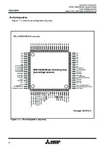浏览型号M30621MCM-XXXGP的Datasheet PDF文件第2页