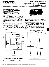 浏览型号MX-1616的Datasheet PDF文件第1页