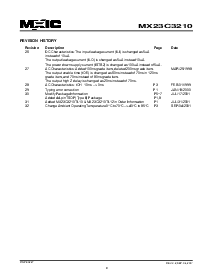 浏览型号MX23C3210YC-15的Datasheet PDF文件第9页