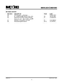 浏览型号MX23C8000MC-12的Datasheet PDF文件第9页