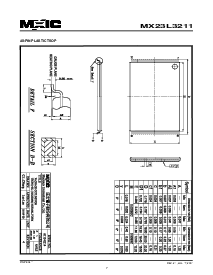 浏览型号MX23L3211TC-10的Datasheet PDF文件第7页