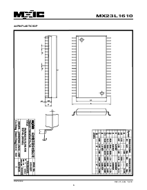 浏览型号MX23L1610TC-15的Datasheet PDF文件第6页