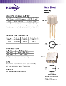 浏览型号MX210Q的Datasheet PDF文件第3页