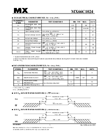 浏览型号MX66C1024MC-70的Datasheet PDF文件第3页