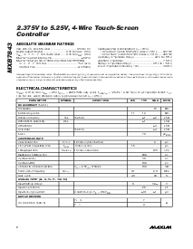 浏览型号MXB7843EEE的Datasheet PDF文件第2页
