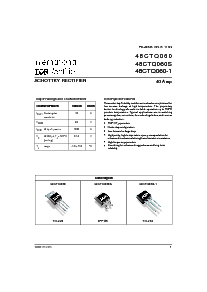 浏览型号48CTQ060S的Datasheet PDF文件第1页