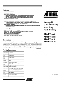 浏览型号AT49BV1614-90TI的Datasheet PDF文件第1页