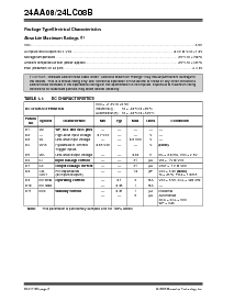 浏览型号24AA08-E/P的Datasheet PDF文件第2页