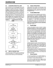 浏览型号24AA08的Datasheet PDF文件第6页