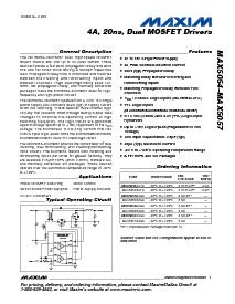 浏览型号MAX5054AATA的Datasheet PDF文件第1页