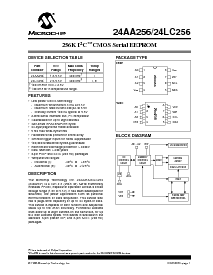 浏览型号24AA256IP的Datasheet PDF文件第1页