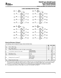 浏览型号SN74ABT16244ADLR的Datasheet PDF文件第3页