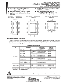 浏览型号SN74ABT574ADB的Datasheet PDF文件第1页
