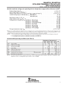 浏览型号SN74ABT574ADB的Datasheet PDF文件第3页