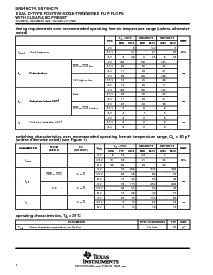 浏览型号SN74HC74ADBLE的Datasheet PDF文件第4页