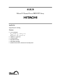 浏览型号4AK18的Datasheet PDF文件第1页
