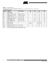 浏览型号AT24C04AN-10SE-2.7的Datasheet PDF文件第4页