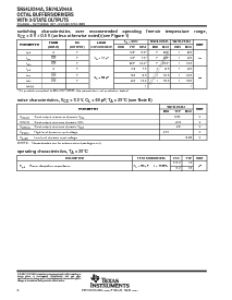 浏览型号SN74LV244APWLE的Datasheet PDF文件第6页