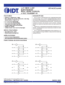 浏览型号IDT74LVC16244APF的Datasheet PDF文件第1页