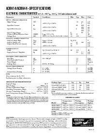 浏览型号AD8614ART的Datasheet PDF文件第2页