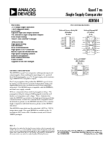 浏览型号AD8564ARU的Datasheet PDF文件第1页