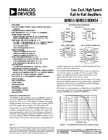 浏览型号AD8054ARU的Datasheet PDF文件第1页