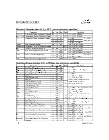 浏览型号IRG4BC30UD的Datasheet PDF文件第2页