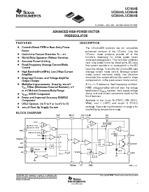 浏览型号UC2854BDW的Datasheet PDF文件第1页