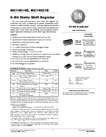 浏览型号MC14014BFEL的Datasheet PDF文件第1页