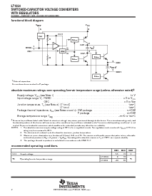 浏览型号LT1054CDW的Datasheet PDF文件第2页