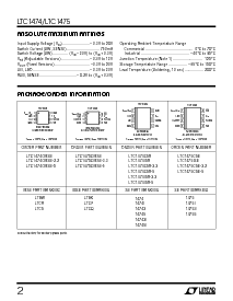 浏览型号LTC1474CMS8-5的Datasheet PDF文件第2页