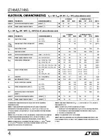 浏览型号LT1464CN8的Datasheet PDF文件第4页
