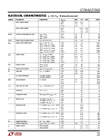 浏览型号LT1364CN8的Datasheet PDF文件第3页