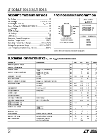 浏览型号LT1304CS8的Datasheet PDF文件第2页