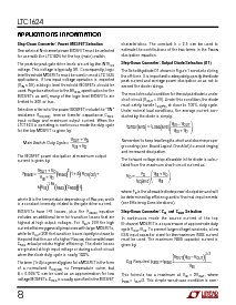 浏览型号LTC1624CS8的Datasheet PDF文件第8页