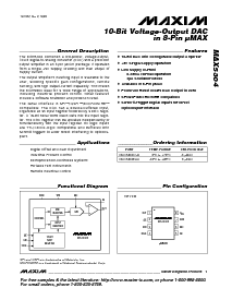 浏览型号MAX5304CUA的Datasheet PDF文件第1页
