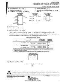 浏览型号SN74AHC1G14DBVR的Datasheet PDF文件第1页